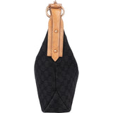 Gucci Monogram GG Canvas Horsebit Hobo Shoulder Bag