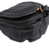 Chloé Grained Leather Marcie Hobo Shoulder Bag