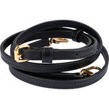 Louis Vuitton Noir Leather Adjustable Bags Strap