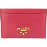 Prada Saffiano Leather Card Holder Case