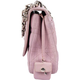 Christian Dior Pink Quilted Leather Diorama Shoulder Bag