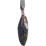 Miu Miu Denim Patch Applique Patchwork Shopper Shoulder Bag