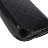 Chanel Quilted Lambskin 24K Gold Half Moon Single Flap Shoulder Bag