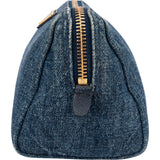 Prada Denim Triangle Pouch