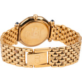 Christian Dior Gold Tone Octagon 64151 Woman Watch