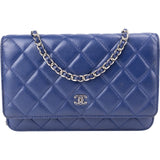 Chanel Quilted Lambskin Wallet On Chain Crossbody Bag