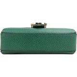 Gucci Grained Leather Interlocking GG Shoulder Crossbody Bag
