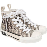 Christian Dior B23 High-Top Oblique Trotter Monogram Transparent Sneaker (35)