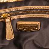 Miu Miu Matelassé Vitello Lux Leather Bowler Coffer Handbag