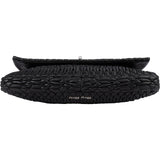 Miu Miu Matelassé Nappa Leather Crystal Shoulder Bag