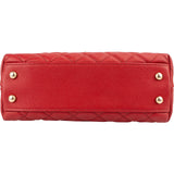 Chanel Caviar Leather Coco Top Handle Crossbody Handbag