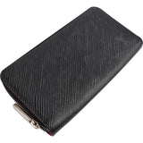 Louis Vuitton Noir Epi Leather Zippy Wallet