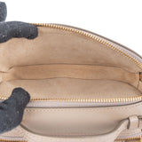 Chloé Taupe Leather C Vanity Mini Crossbody Bag