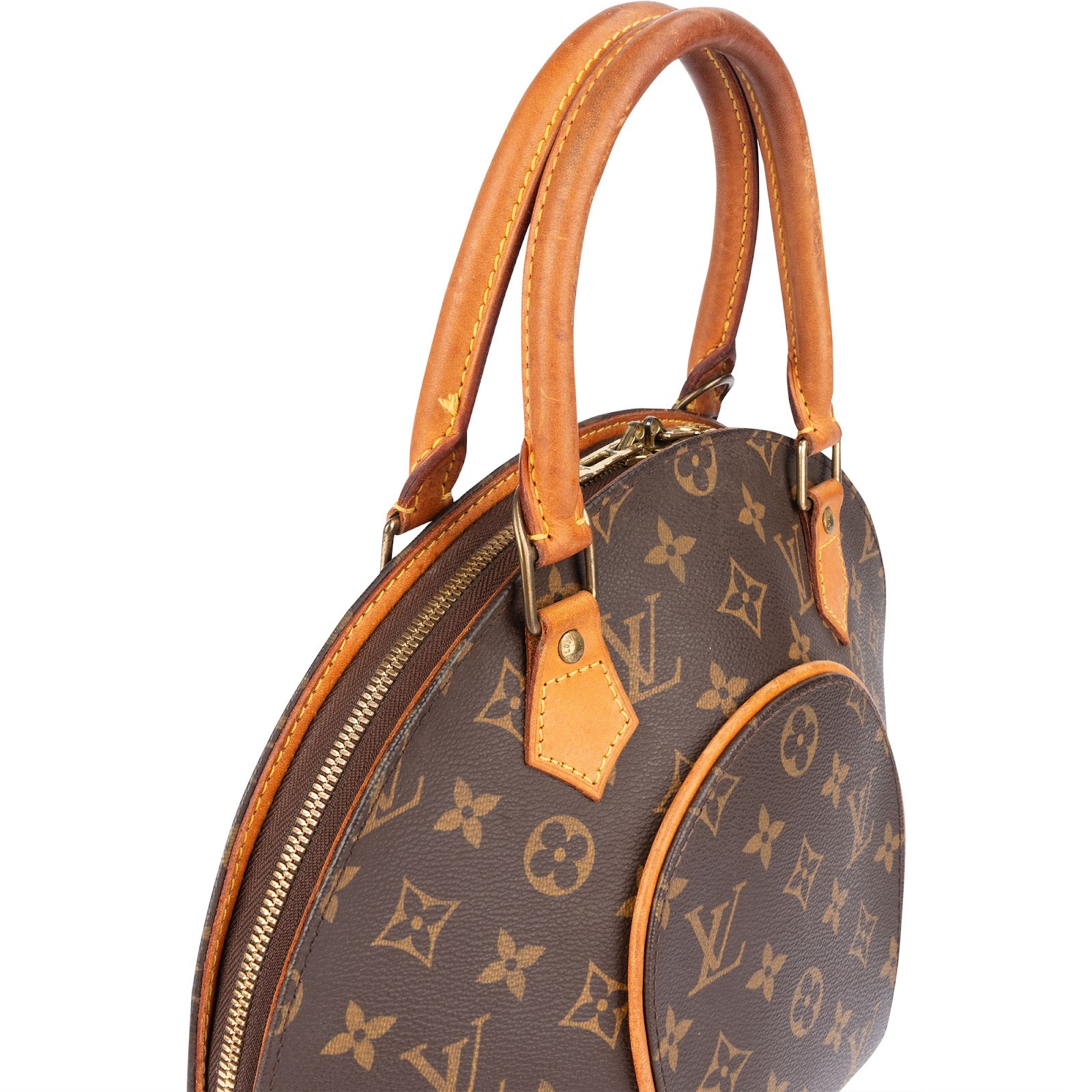 [🔄️B23 / F38] Louis Vuitton Monogram Canvas Ellipse MM Handbag - vintageandkickz