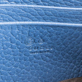 Gucci Grained Leather Interlocking GG Walet On Chain Crossbody Bag