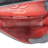 Chanel Quilted Lambskin 24K Gold Small Double Flap Shoulder Bag