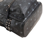 MCM Monogram Visetos Stark Studded Mini Backpack