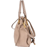 Chloé Grained Leather Marcie Porte Epaule Hobo Handbag