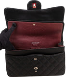 Chanel Quilted Lambskin Jumbo Double Flap Crossbody Bag