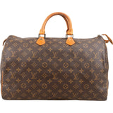 Louis Vuitton Monogram Canvas Speedy 40 Handbag