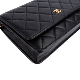 Chanel Quilted Lambskin Wallet On Chain Crossbody Bag