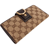 Gucci Monogram GG Canvas Abbey D-Ring Continental Wallet