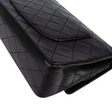 Chanel Quilted Lambskin 24K Gold Medium Double Flap Crossbody Bag