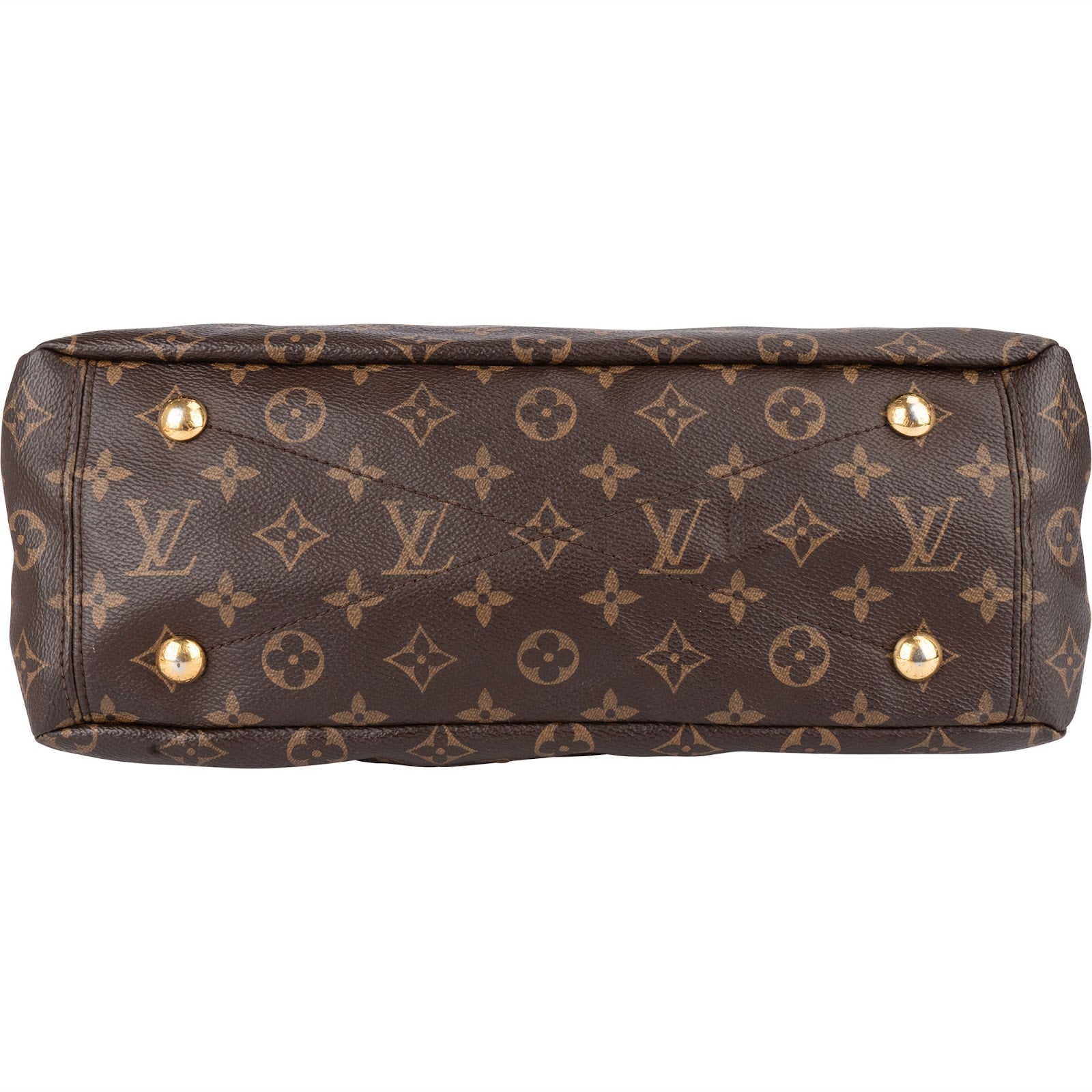 Louis Vuitton Monogram Canvas Pallas MM Handbag - vintageandkickz