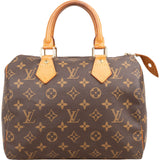 Louis Vuitton Monogram Canvas Speedy 25 Handbag