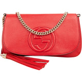 Gucci Grained Leather Soho Chain Crossbody Bag