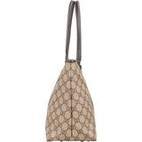 Gucci Monogram GG Supreme Canvas Tote Shoulder Bag