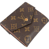 Louis Vuitton Monogram Canvas Elise Wallet - vintageandkickz