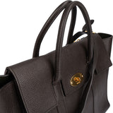 Mulberry Classic Grain Leather Zipped Bayswater Handbag