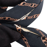 Hermès Chaine d'Ancre Stripe Silk Tie Krawatte