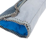 Stella McCartney Tricolor Shaggy Falabella Fold Over Flap Crossbody Bag