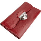 Louis Vuitton Red Epi Leather Montaigne Long Bifold Organizer Cardholder