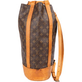 Louis Vuitton Monogram Canvas 001 Randonnee GM Backpack Shoulder Bag