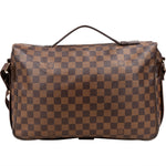 [🔄️B07 / F12] Louis Vuitton Monogram Damier Ebene Canvas Broadway Crossbody Bag - vintageandkickz