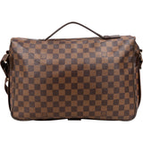 [🔄️B07 / F12] Louis Vuitton Monogram Damier Ebene Canvas Broadway Crossbody Bag - vintageandkickz