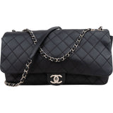 Chanel Quilted Raincoat Single Flap Crossbody Bag