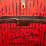 Louis Vuitton Monogram Damier Ebene Neverfull MM Shoulder Bag