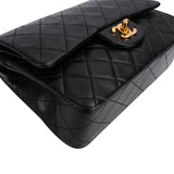 Chanel Quilted Lambskin 24K Small Double Flap Shoulder Bag