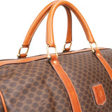 Celine Monogram Macadam Canvas Boston 50 Travel Bag