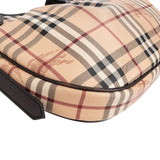 Burberry Haymarket Check Hobo Shoulder Bag