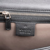 Gucci Patent Leather Interlocking G Shoulder Bag