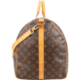 Louis Vuitton Monogram Canvas Keepall 60 Bandoulière Travel Bag