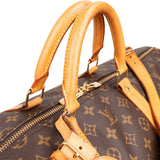 Louis Vuitton Monogram Canvas Keepall 55 Bandoulière Travel Bag