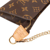 Louis Vuitton Monogram Canvas Bucket Pochette Accessoires Shoulder Bag