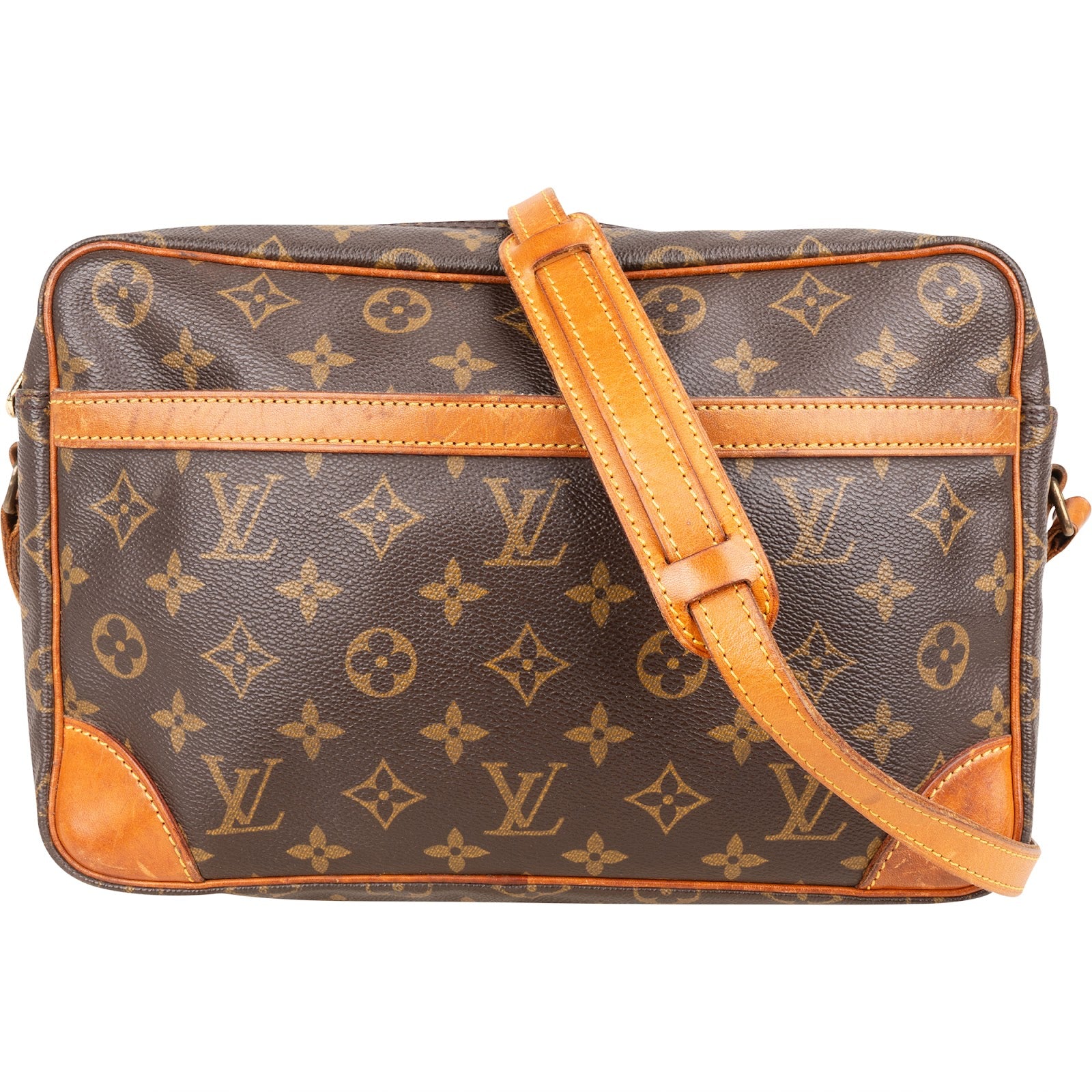 Louis Vuitton Monogram Canvas Trocadero 27 Crossbody Bag - vintageandkickz