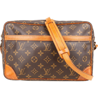 Louis Vuitton Monogram Canvas Trocadero 27 Crossbody Bag - vintageandkickz